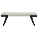 Hover Bench - Aged Black / White