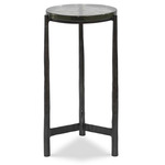 Eternity Accent Table - Gunmetal / Mirror