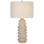 Uplift Table Lamp - Bleached Wash / Oatmeal Linen