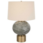 Lunia Table Lamp - Gray / Oatmeal Linen