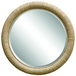 Mariner Round Mirror - Rattan