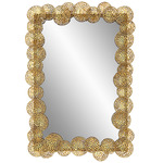 Ripley Lotus Mirror - Gold