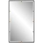 Egon Rectangular Mirror - Bronze