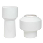 Illumina Vase Set of 2 - White