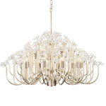 Wildflower Chandelier - Gold Dust / Artifact / Clear