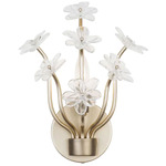 Wildflower Wall Sconce - Gold Dust / Artifact / Clear