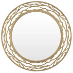 Kato Wall Mirror - Havana Gold / Mirror