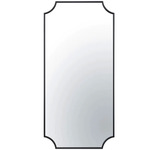 Carlton Wall Mirror - Black / Mirror