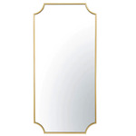 Carlton Wall Mirror - Gold / Mirror