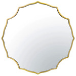 Not Baroque - En Wall Mirror - Gold / Mirror