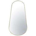 Pointless Exclamation! Wall Mirror - Gold / Mirror