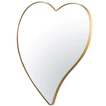 Who Do Ya Love Wall Mirror - Gold / Mirror
