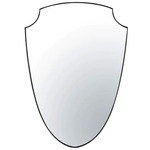 Shield Your Eyes Wall Mirror - Black / Mirror