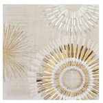 Nova Wall Art - White / Gold