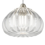 Diamante LED Pendant - Satin Nickel / Crystal