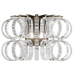 Ecos Wall Sconce - Matte Bronze / Clear