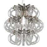 Ecos Pendant - Matte Bronze / Clear