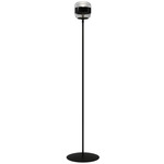 Futura Floor Lamp - Matte Black / Crystal / Matte Black