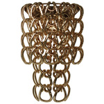 Giogali Wall Sconce - Matte Bronze / Gold