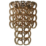 Giogali Wall Sconce - Chrome / Gold