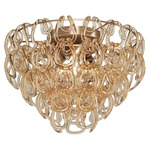 Giogali Ceiling Light - Matte Bronze / Amber