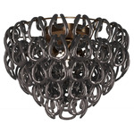 Giogali Ceiling Light - Matte Bronze / Black