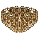 Giogali Ceiling Light - Matte Bronze / Gold