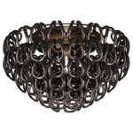 Giogali Ceiling Light - Matte Bronze / Black