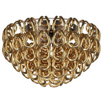 Giogali Ceiling Light - Chrome / Gold