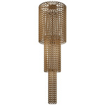 Giogali Cascading Ceiling Light - Matte Bronze / Gold