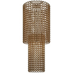 Giogali Cascading Ceiling Light - Chrome / Gold