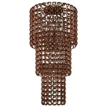 Giogali Cascading Ceiling Light - Matte Bronze / Copper