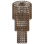 Giogali Cascading Ceiling Light - Chrome / Bronze