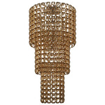 Giogali Cascading Ceiling Light - Chrome / Gold