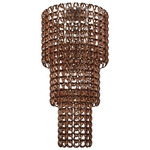 Giogali Cascading Ceiling Light - Chrome / Copper