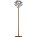 Giogali Floor Lamp - Matte Bronze / Silver