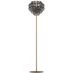 Giogali Floor Lamp - Matte Bronze / Smoky