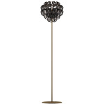 Giogali Floor Lamp - Matte Bronze / Black