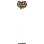 Giogali Floor Lamp - Chrome / Bronze