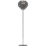 Giogali Floor Lamp - Chrome / Smoky