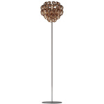 Giogali Floor Lamp - Chrome / Copper