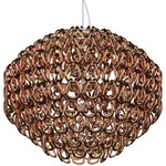 Giogali Pendant - Chrome / Copper