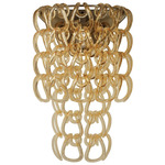 Giogali Wall Sconce - Matte Bronze / Amber