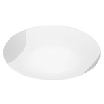 Lio LED Wall / Ceiling Light - White / Crystal