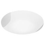 Lio LED Wall / Ceiling Light - White / Crystal