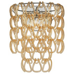 Minigiogali Wall Sconce - Chrome / Amber