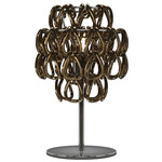 Minigiogali Table Lamp - Chrome / Bronze