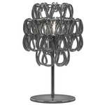 Minigiogali Table Lamp - Chrome / Smoky