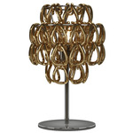 Minigiogali Table Lamp - Chrome / Gold