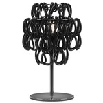 Minigiogali Table Lamp - Chrome / Black